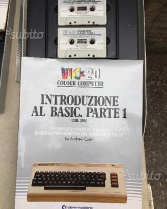 Manuali Istruzioni e cassette per Commodore