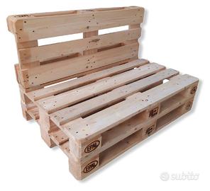 Divano 2 posti in Pallet EPAL Made in Italy