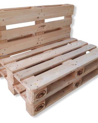 Divano 2 posti in Pallet EPAL Made in Italy