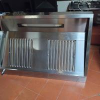 Cappa acciaio con motore