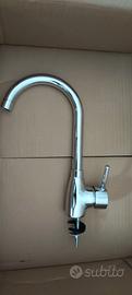 Miscelatore cucina canna alta cromato 