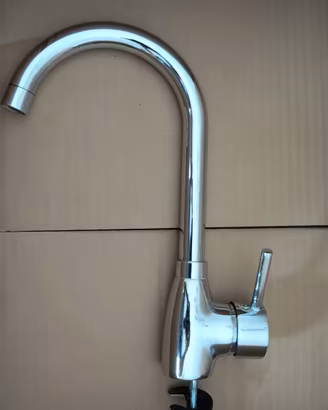 Miscelatore cucina canna alta cromato 