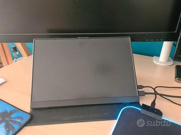 Schermo monitor portatile 13" usb