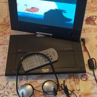 LETTORE DVD PORTATILE TOSHIBA mod.SD-P91DT funzion