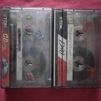 2 musicassette registrabili, da 90 minuti, anni 90