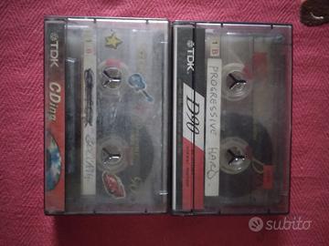 2 musicassette registrabili, da 90 minuti, anni 90