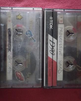 2 musicassette registrabili, da 90 minuti, anni 90