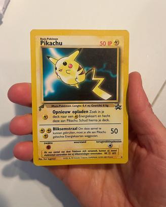 Carta Pokemon Pikachu olandese