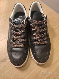 Scarpe Sneakers Crime London nere n. 40 usate 1 vo
