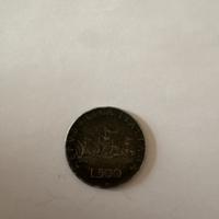 Moneta 500 lire vele 1958