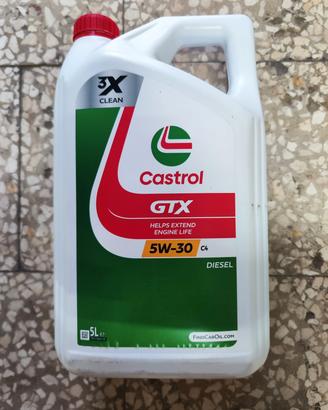 Olio Motore Castrol GTX 5W-30 C4 - 5 Litri