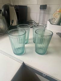 set di 4 bicchieri ikea