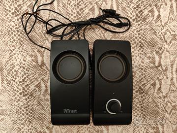 Altoparlanti stereo Trust per pc 