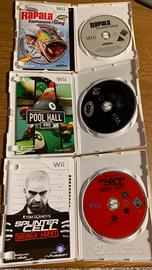 Tre giochi Wii Nintendo