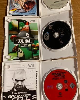 Tre giochi Wii Nintendo