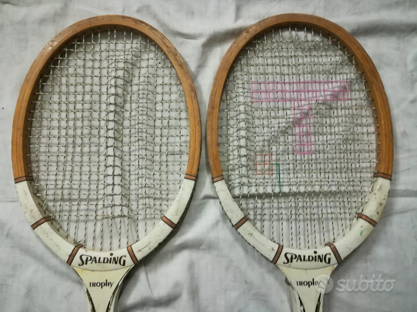 Racquette De Tennis Vintage Rossignol Mats Wilander - Années 70/80 - Collectionneur