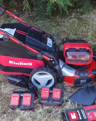 Tagliaerba Einhell trazionato brushless