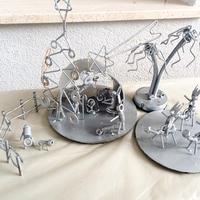 Presepe Artigianale in Acciaio Inox - Scrap Art