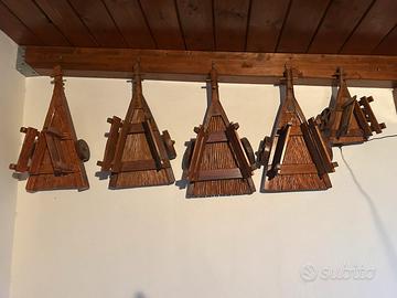 Carri legno artigianali pezzi unici