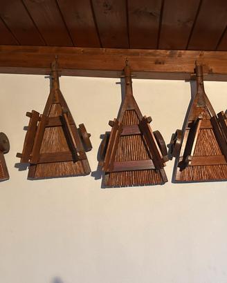 Carri legno artigianali pezzi unici
