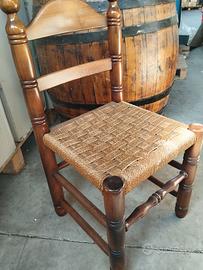Sedie legno massello