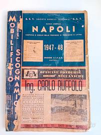 Elenco telefonico Napoli Campania e....1947.48