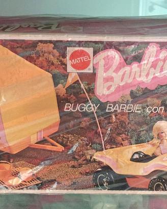 Buggy Barbie con tenda rimorchio #8669  anni 70