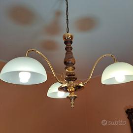 Lampadario 3 luci 