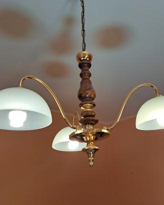 Lampadario 3 luci 