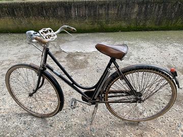 Bicletta anni 1950 con freni a bacchetta