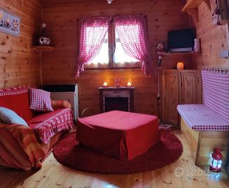 Chalet in legno a Pescasseroli