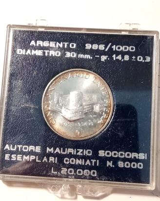 Fierino in argento "Fiera del Levante" Bari