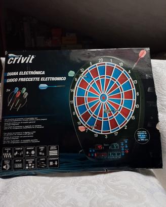 Bersaglio freccette elettronico Crivit come nuovo 