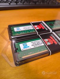 Kit RAM DDR2 4GB (2x2GB) - Nuovo sigillato 