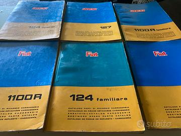 Collezione cataloghi ricambi carrozzeria FIAT