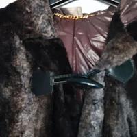 Giacca TOY G ecopelliccia con cappuccio