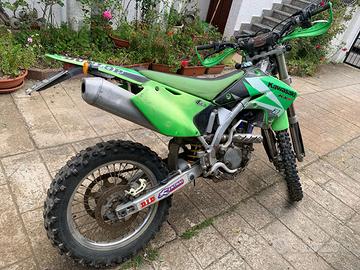Moto enduro kxf 250