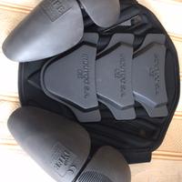 Paraschiena moto lombari/protezioni ginocchia