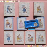 KIM TANIA 1980 Vintage Quaderni + anelli Astuccio