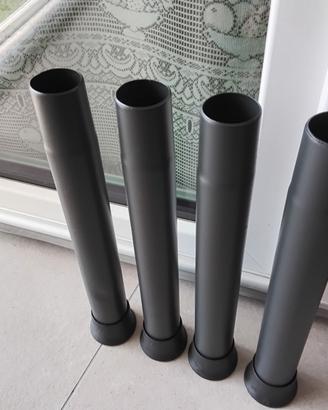 4 piedi nuovi x rete letto 