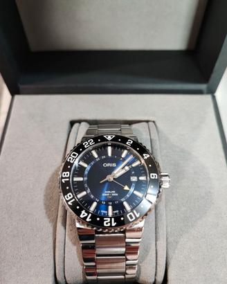 ORIS Aquis GMT Date