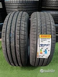 2 gomme 215 60 17 PIRELLI NUOVE 100% RIFN42