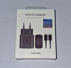 Caricatore Samsung 45W originale Cavo incluso 