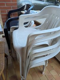 Sedie plastica 