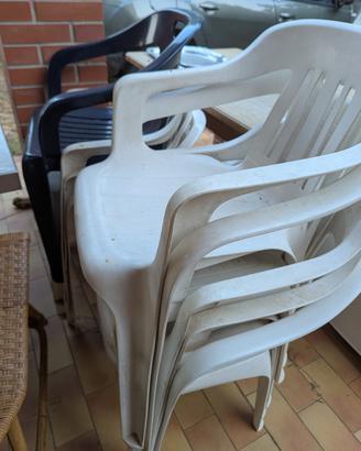 Sedie plastica 