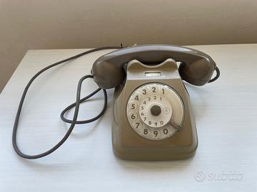 Telefono vintage bigrigio siemens