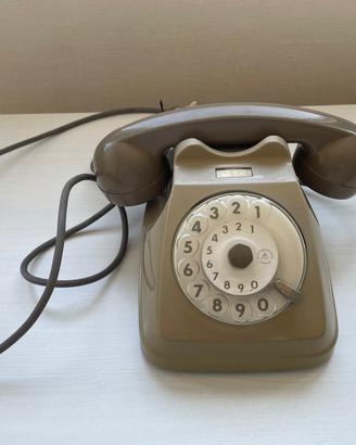 Telefono vintage bigrigio siemens