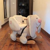 dondolo in legno per bambini