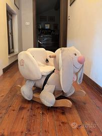 dondolo in legno per bambini