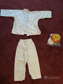Judogi bambina/o + 3 cinturi